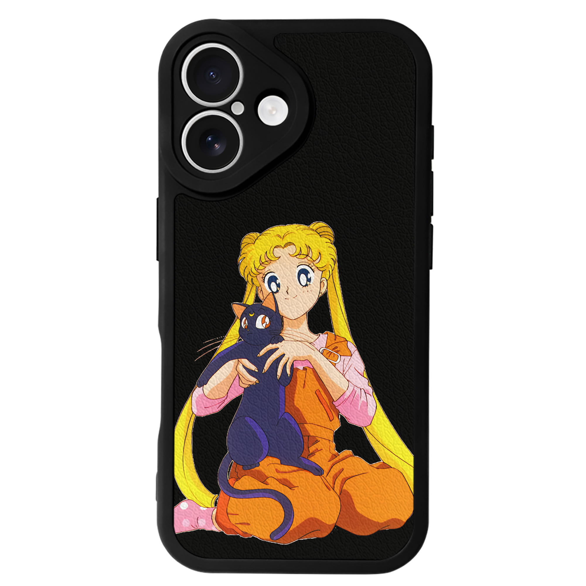 （画像用） 美少女戦士セーラームーン 愛野 美奈子 あいの みなこ Sailor Moon Aino Minako 【iPhone 16シリーズ対応】シリコンスマホケース（レザー調） 材質：シリコン